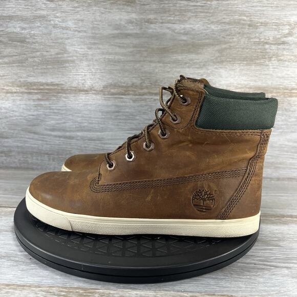 TIMBERLAND Women's Earthkeepers Brown Leather Chukka Boots Size US 8 - Picture 1 of 8